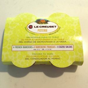 Le Creuset Poterie 4 French Ramekins